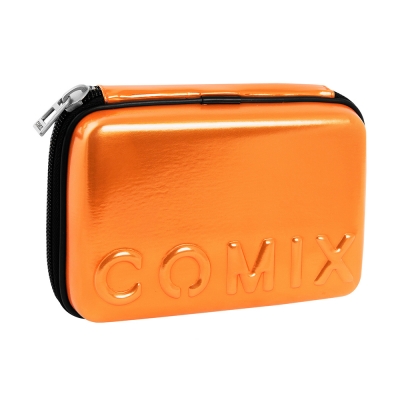 Comix Astuccio Maxi Zip con Corredo Classic Arancione