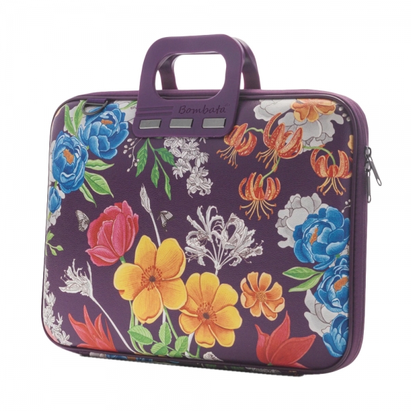 bombata-peonia-borsa-porta-computer-15.6-viola-prugna-dettagli