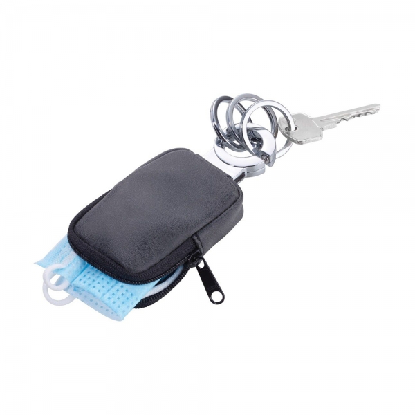 troika-clean-click-portachiavi-con-astuccio-nero-mascherina