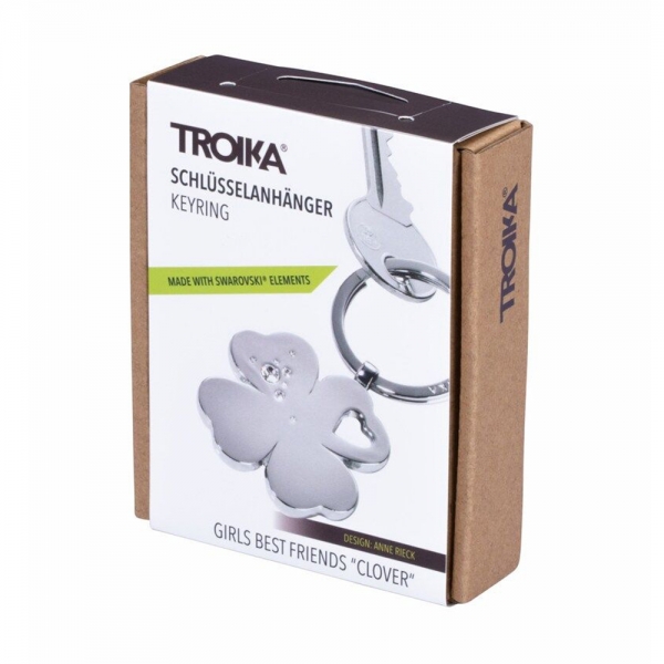 troika-girls-best-friends-clover-portachiavi-con-quadrifoglio-e-swarovski-confezione-regalo