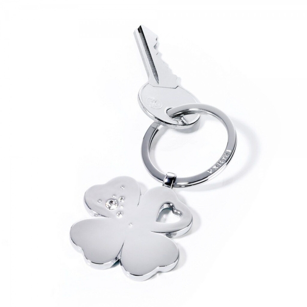 troika-girls-best-friends-clover-portachiavi-con-quadrifoglio-e-swarovski-dettagli