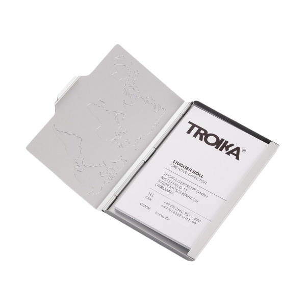 troika-global-contacts-portabiglietti-da-visita-argentato-dettagli