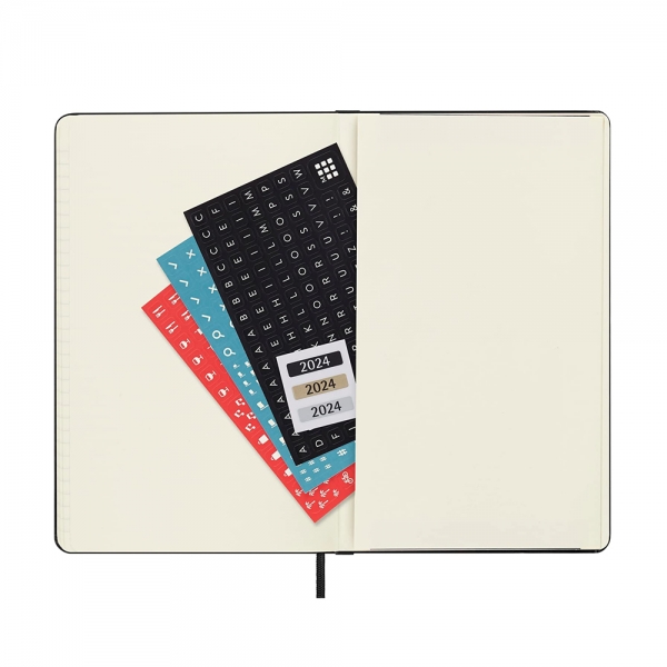 moleskine-agenda-giornaliera-20232024-18-mesi-large-13x21-cm-copertina-rigida-nera