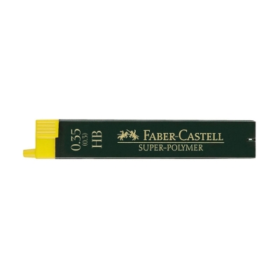 Faber-Castell Astuccio da 12 Mine Super-Polymer 0.35 mm HB