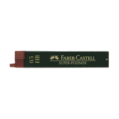Faber-Castell Astuccio da 12 Mine Super-Polymer 0.5 mm HB