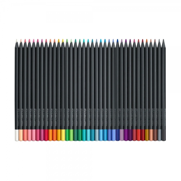 faber-castell-astuccio-da-36-matite-colorate-triangolari-black-edition-dettagli