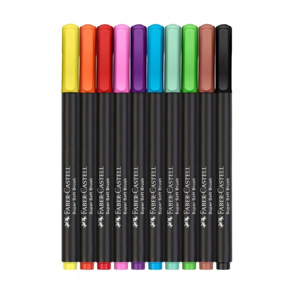 faber-castell-astuccio-da-10-pennarelli-brush-con-punta-a-pennello-black-edition-dettagli