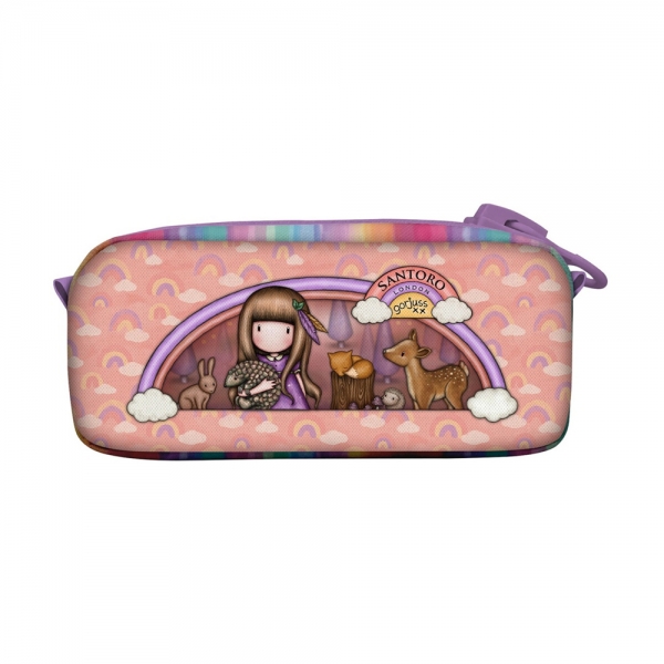 santoro-gorjuss-astuccio-con-mega-zip-be-kind-to-all-creatures