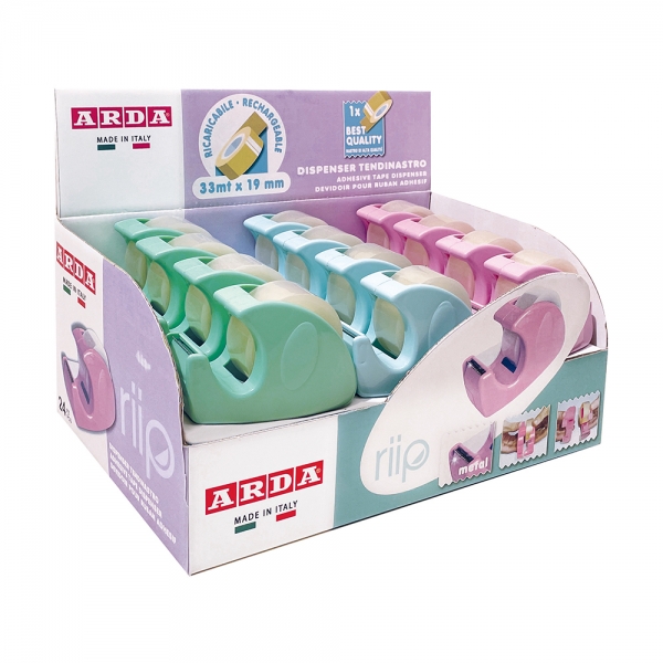 arda-dispenser-tendinastro-19-mm-x-33-m-keep-colour-pastel