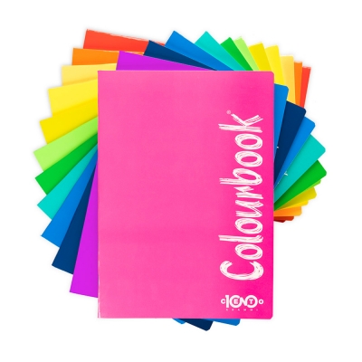 Colourbook Maxi Quaderno Touch - Quadretti 10 mm con Margini