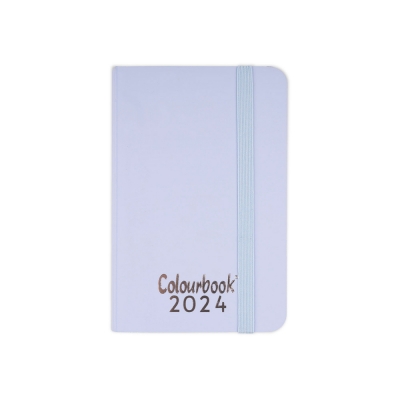 Colourbook Agenda Giornaliera 2024 12 Mesi 9x14 cm Vogue Celeste