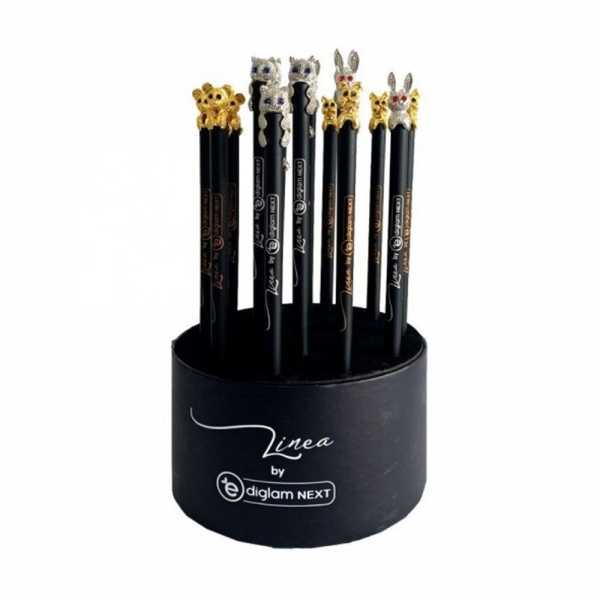 ediglam-next-matita-con-top-in-metallo-a-forma-di-animali