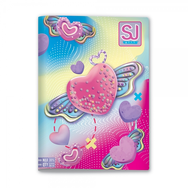 sj-gang-maxi-quaderno-wondrous-girl-quadretti-10-mm