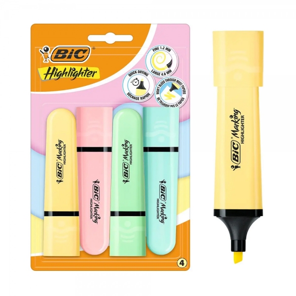 bic-4-evidenziatori-flat-pastel