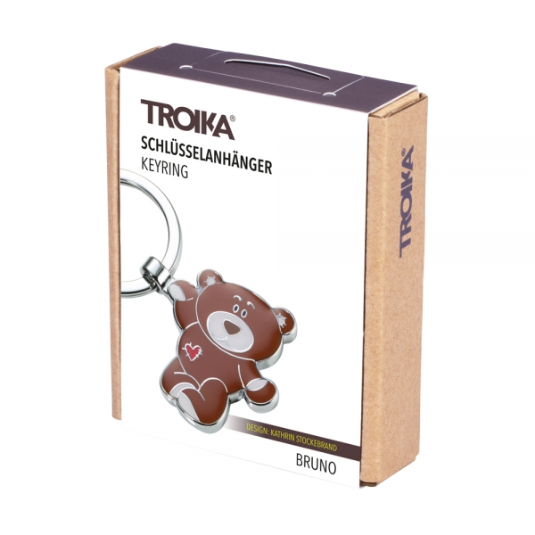 troika-bruno-portachiavi-con-orsetto