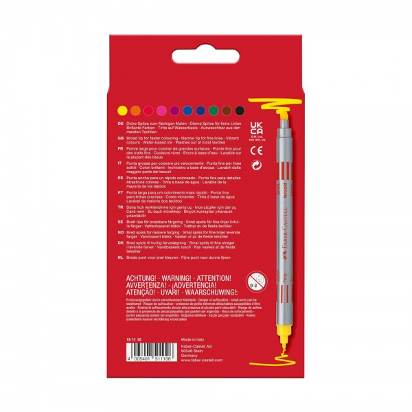 faber-castell-astuccio-da-10-pennarelli-a-doppia-punta
