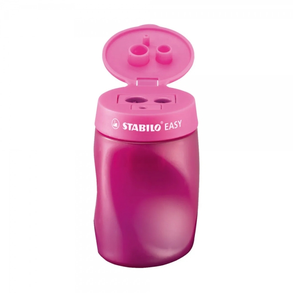 stabilo-easy-temperamatite-a-3-fori-con-serbatoio-per-mancini-rosa