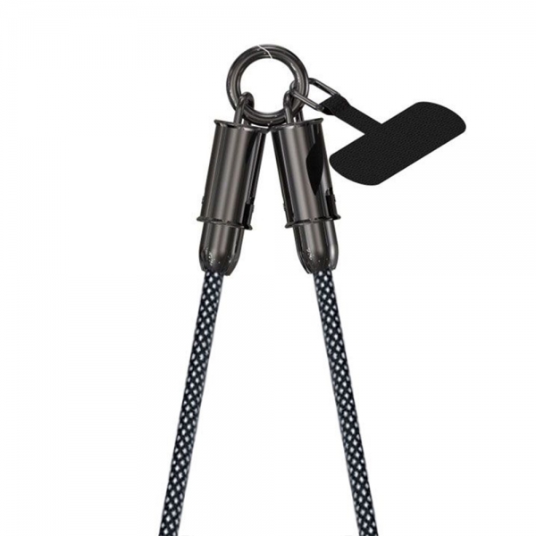 nelquieora-cordino-porta-smatphone-con-cavo-type-ctype-c-bianconero