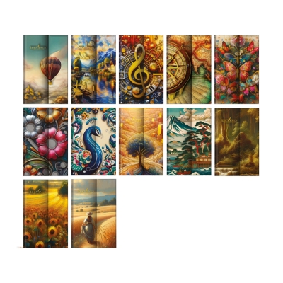 Da Vinci Collection Taccuino 21x28 cm Mappa