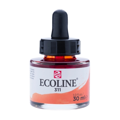 Ecoline Colore ad Acquerello Liquidi 30 ml Vermiglione 311