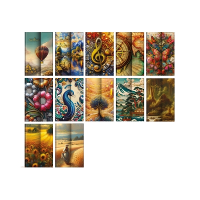 Da Vinci Collection Taccuino 14x21 cm Fiorato Metal