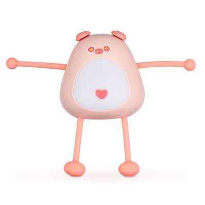 Incanta Lampada LED Allungabile Olga Maialino Rosa