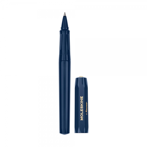 moleskine-x-kaweco-penna-roller-ricaricabile-blu
