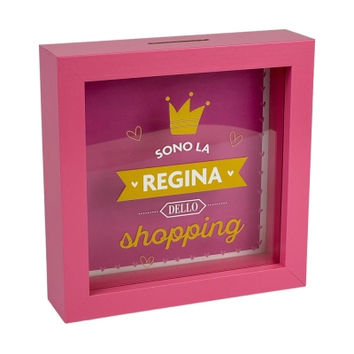 Lina Cornice Salvadanaio Sono La Regina Dello Shopping