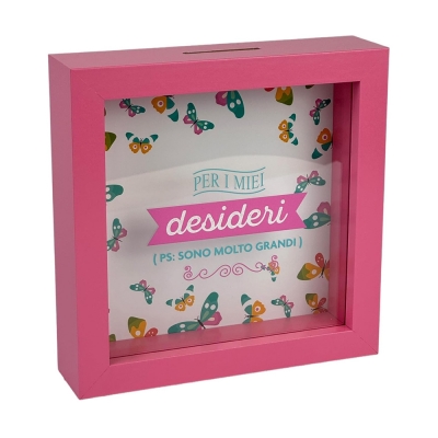 Lina Cornice Salvadanaio Per I Miei Desideri (PS: Sono Molto Grandi)
