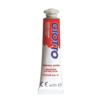 Giotto Tempera Extra Fine Tubetto da 21 ml Rosso Carminio