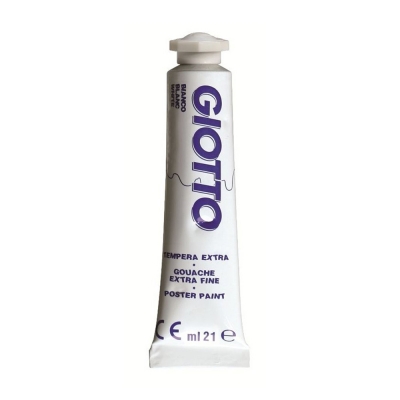Giotto Tempera Extra Fine Tubetto da 21 ml Bianco
