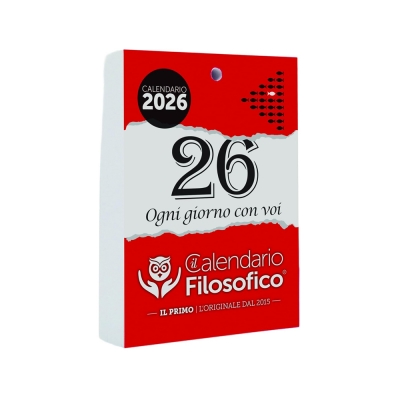 Calendario Filosofico 2026 - A5 Medio 15x21 cm Inserto