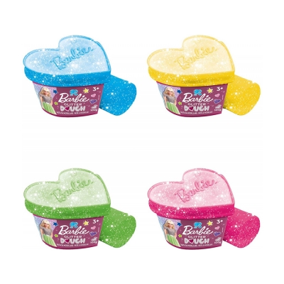 Lisciani Pasta Modellabile Glitterata Barbie Glitter Dough