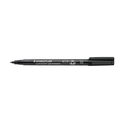 Staedtler Lumocolor Permanent Pen 317 Pennarello Indelebile Medio Nero