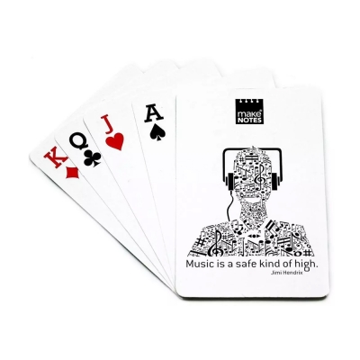 MakeNotes Carte da Poker Music