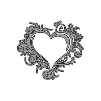 Wiler Fustella Sottile Cuore 100x88 mm PC1012