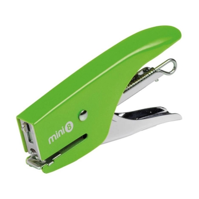 Iternet Mini Cucitrice a Pinza Mini 8 Verde Fluo