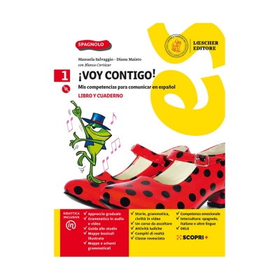 ¡Voy contigo! Mis competencias para comunicar en español. Libro del alumno y Cuaderno de ejercicios. Per la Scuola media. Con e-book. Con espansione online. Con CD-Audio (Vol. 1)