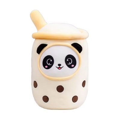 Incanta Peluche Panda Bubble Tea Paddy 50 cm Giallo
