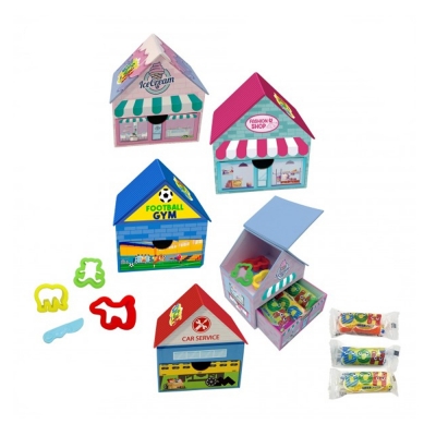 tintaUNITA Doh Casetta Piccola con Pasta Modellabile