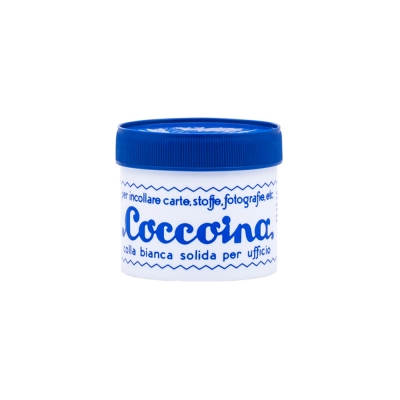 Coccoina Colla in Pasta Barattolo in Plastica con Pennello 50 g