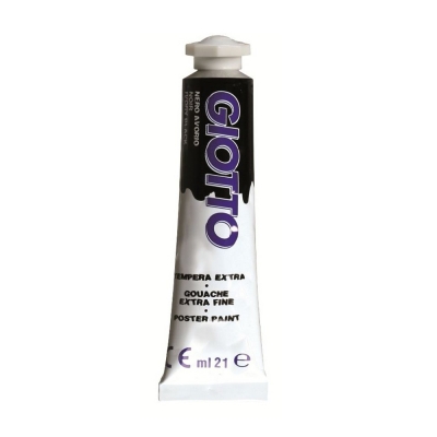 Giotto Tempera Extra Fine Tubetto da 21 ml Nero