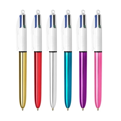 BIC Penna a Sfera 4 Colours Shine