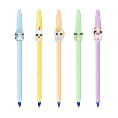 BIC Penna a Sfera Cristal Figurine Blu