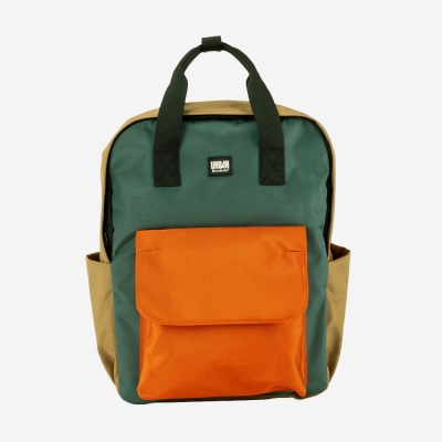 Urbanite Zaino Rio Senape/Blu Petrolio/Terracotta