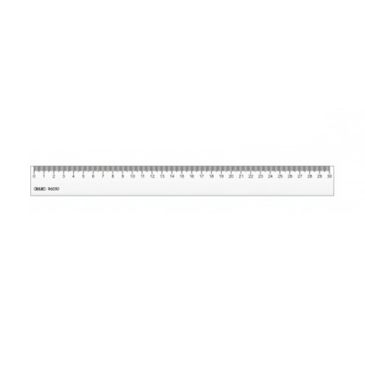Wiler Righello Trasparente 30 cm R6030