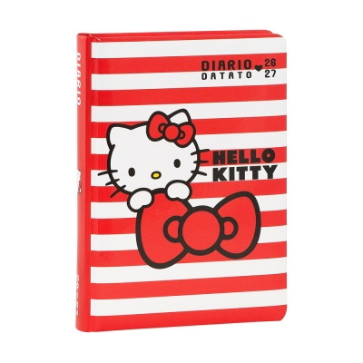 Panini Diario 2026/27 12 Mesi Standard Hello Kitty Stripes