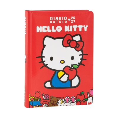 Panini Diario 2026/27 12 Mesi Standard Hello Kitty Red