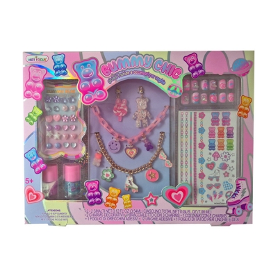 Hot Focus Set Gioielli e Trucchi Gummy Chic
