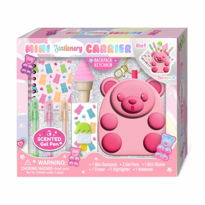 Hot Focus Set di Cancelleria con Mini Zaino Teddy Bear